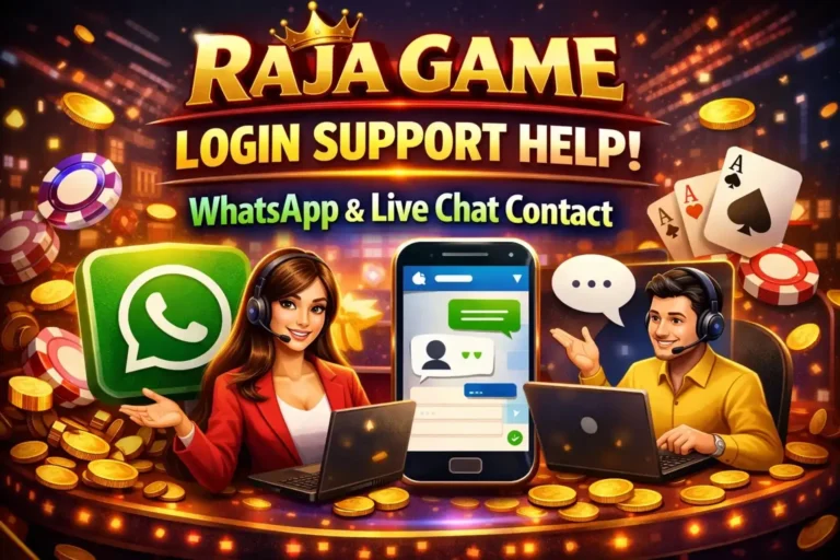 Raja Game Login Support Help